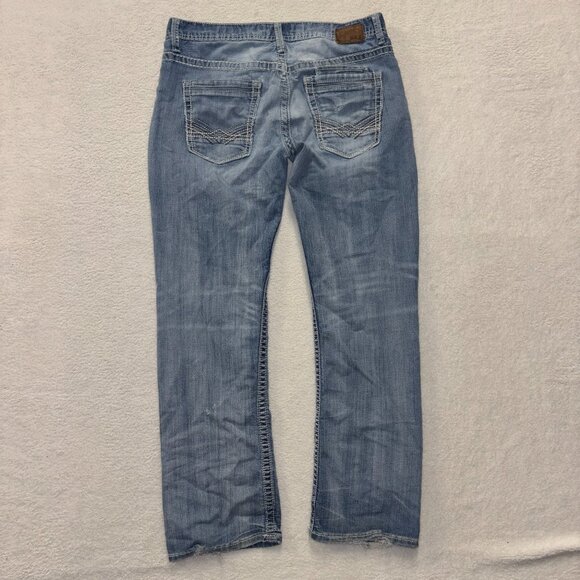 Other - BKE Jeans Mens 34x30 Carter Light Blue Straight Leg Denim Pants